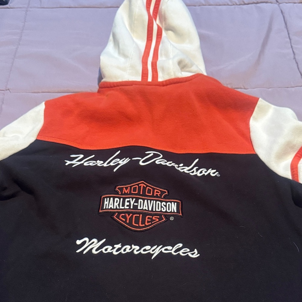 Harley-Davidson Red and Black Jacket